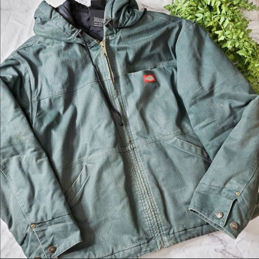 Dickies Heavy Duty Work Denim Jacket hoodie